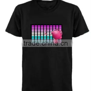 Promotional EL Light up Election T-shirts thumbnail-1