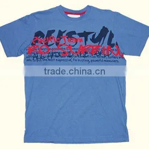 Fashion 200g/m2 Round Neck and Printed t Shirt thumbnail-1