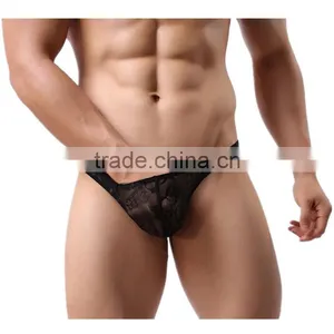 Quality Fashion Short Triangle Mesh Underwear Men Sexy Jockstrap Men's Briefs Underwear Shorts Mens Calzoncillos Hombre thumbnail-1
