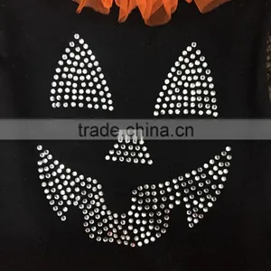 Kids Halloween Dress Girls Boutique Dress Girls Chiffon Ruffle Dress Sequin Pumpkin Dress Jack-o-lantern Dress Girls Party Dress thumbnail-3