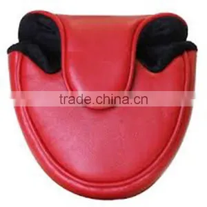 Red Quality PU Mallet Golf Putter Headcover thumbnail-3