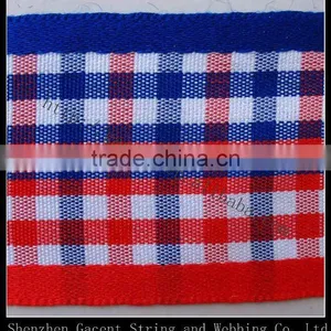 Plaid Grosgrain Ribbon,Knitted Ribbon,Woven Ribbon thumbnail-1