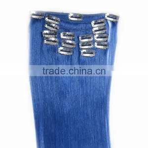 Virgin Brazilian Remy Hair Extension,Tape Hair Extension,Cheap 100% Human Hair Clip In Hair Extension thumbnail-3