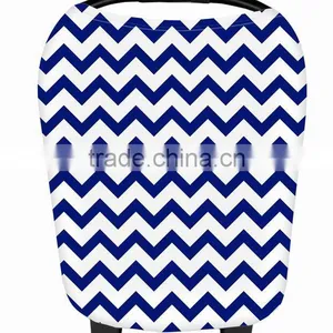 Organic Cotton Breathable Nursing Scarf Cover Up for Breastfeeding and Baby Car Seat Cover thumbnail-3