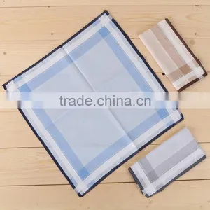 Hot Sale Wholesale Good Quality 100% Cotton Classic Mens Handkerchief thumbnail-4