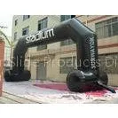 Promotional Large Inflatable Arch , Black Width Inflatable Entrance Arch For Entertainment thumbnail-1