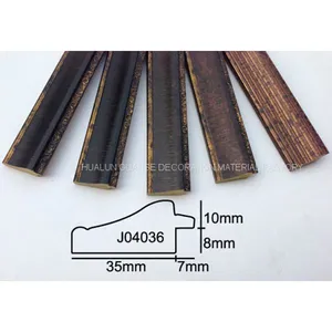 J04036 Series 30 Years Manufacturer Classic Mirror Frame Moulding Wholesale High Quality Picture Frame Moulding Custom Size & Design Available thumbnail-2