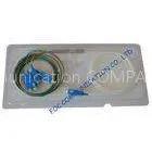 Fiber PLC Splitter 1 * 2 FC / APC Various Coupling Ratio With PVC Or LSZH Jacket Cable thumbnail-1