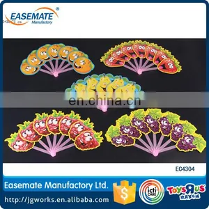 CHILDRENS CARTOON PLASTIC HAND FANS GIFT PARTY TOYS thumbnail-1