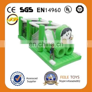 2014 {Feile} Inflatable Obstacle Course ,baby Obstacle Courses,kids Obstacle Course Inflatable Water Obstacle Course thumbnail-1