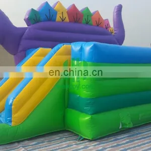 Amazing Purple Dinosaur Inflatable Bouncer House, Baby Door Bouncer for Amusement thumbnail-4