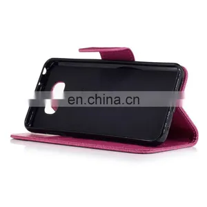Wallet Style With Cards Slot PU Leather + TPU Full Cover Case for LG G6 thumbnail-5