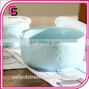 Korean Simple Environmentally Fresh Cameo Porcelain Freshness Bowl thumbnail-5