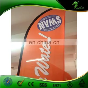 Hongyi 3m Outdoor Promotional Flags Beach Teardrop Flags thumbnail-2
