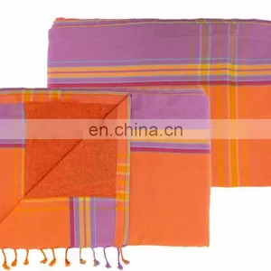 Kikoy Fabric Beach Towel Original thumbnail-4