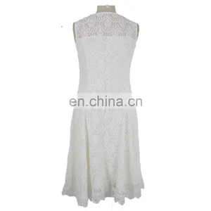Crochet Lace Dress Women Evening Dress Occasion Wear thumbnail-6