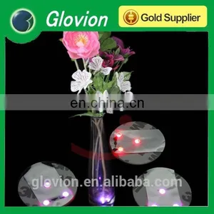 New Design LED 3M Sticker Plastic Drink Coasters thumbnail-1