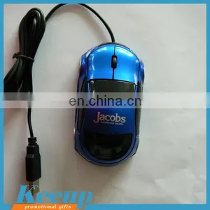Logo Branded Beautiful Unique Car Shape Wired Mouse for Promotion Gifts thumbnail-3