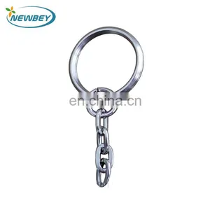 Cheap Metal Keychain Rings With Chain Links KC18 for Wholesale thumbnail-1