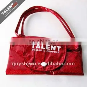 Wholesale Custom Button Closure Foldable Non Woven Shopping Bag thumbnail-2