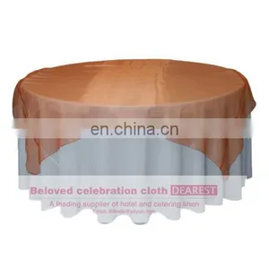 New Style OEM Factory Wedding/hotel/banquet Table Overlay thumbnail-1
