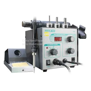 700W Quick 705 2 In 1 Heater QUICK705 Hot Air SMD Rework Station thumbnail-1