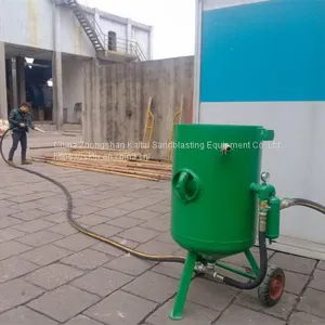 Dry Mobile Sand Blaster，Can Spray Stone and Large Pipe Inner Wall thumbnail-2