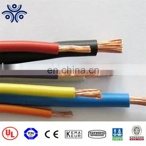 Flexible Stranded Bare Copper Conductor Rubber Jacket Welding Cable thumbnail-2