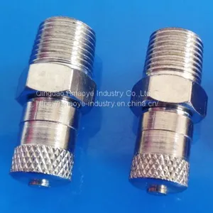1/8 Inch BSPT Schrader Air Tank Pipe Fittings Valve thumbnail-4