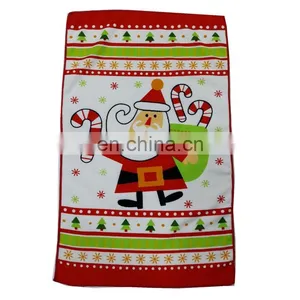 Custom Wholesale Premium Print Logo Microfiber Knitting Cleaning Cloth Kitchen Car Wash Household Micro Fiber Dish Cloth Towels thumbnail-3