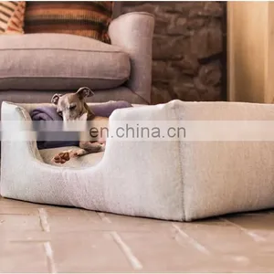 Pet Dog Bed Orthopedic Traditional Sofa-Style Living Room Couch Pet Bed With Removable Cover thumbnail-5