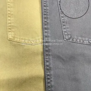 72%Cotton 28%Nylon Slub Twill Fabric thumbnail-1