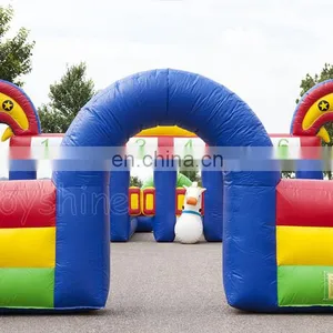 Interactive Games Inflatable Hors Running Game Race Track For Sale thumbnail-5