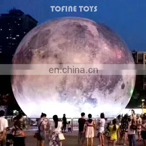 Giant Inflatable Moon Balloon Inflatable Led Moon thumbnail-1