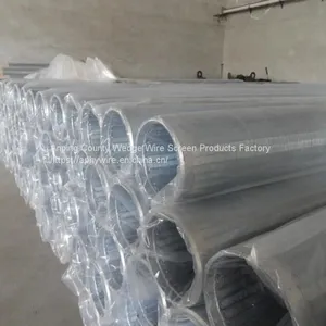 Wedge Wire Wrap Well Screen , Dewatering Well Screen Pipe, Sand Control Well Screen Tube thumbnail-2
