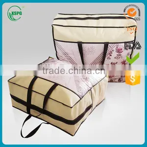 Custom High Quality Recyled Plastic Pvc Bedding Packaging Quilted Bags/Bag With Zipper thumbnail-1