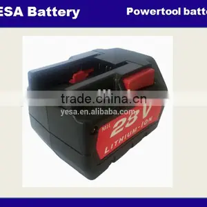 28V Li-ion Battery for 48-11-2830 V28 , 3000mah 4000mah Lithium-Ion Li Ion Milwaukee M28 Battery Quality Choice thumbnail-2