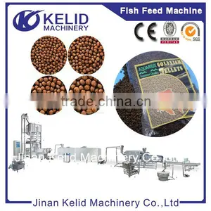 Fully Automatic CE Floating Fish Feed Pellet Machine thumbnail-1