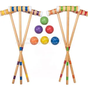 Adult Garden Croquet Game Set thumbnail-1