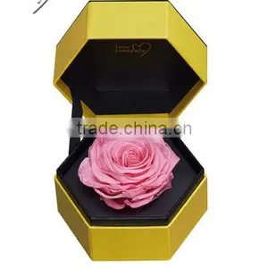 ELEGANT BOUTIQUE PAINTING PRINTING FLOWER CARDBOARD GIFT PAPER BOX thumbnail-1