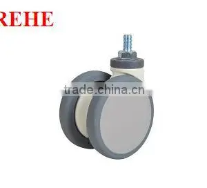 100mm Nylon Caster Wheels for Hospital Bed thumbnail-1