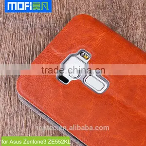 MOFi Original PU Leather Case Housing for Asus Zenfone 3 ZE552KL, Celulares Flip Cover for Zenfone3 Z010D thumbnail-1