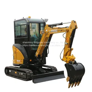 2.5 TON TAILESS EXCAVATOR WITH BOOM SWING AND CABIN FOR SALE thumbnail-4