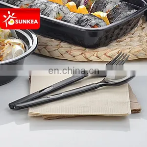 Disposable Food Grade Plastic Fork and Plastic Spoon and Plastic Knife thumbnail-3