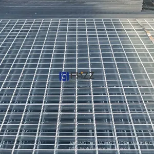 Hot Dipped Galvanized Steel Grating Panels for Industrial Type Flooring thumbnail-2
