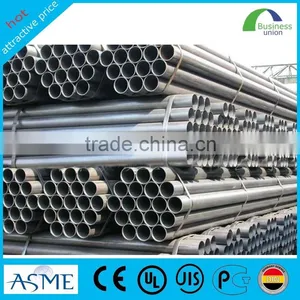 Low Price Hot Rolled Mild ERW Black Carbon Round Steel Pipe Manufacturer thumbnail-4