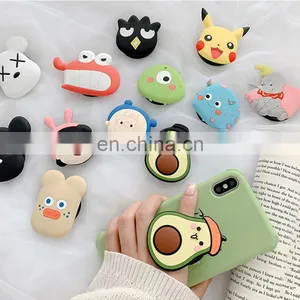 Cute Cartoon Mobile Phone Bracket Lazy Desktop Animal Folding Mobile Phone Bracket For Phone Sockets thumbnail-3