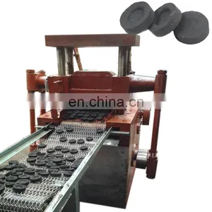 What Is Charcoal Made of Roller Briquette Press Bbq Charcoal Briquetting Machine Coal and Charcoal Machine thumbnail-1