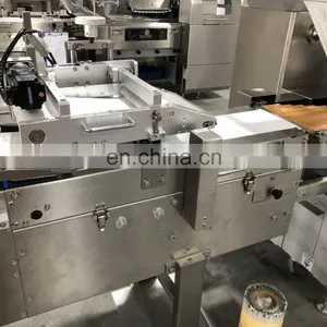 High Speed Flow Pack Bread Cake Bun Pillow Wrapping Packaging Machinery Croissant/Donut Horizontal Packing Machine thumbnail-4