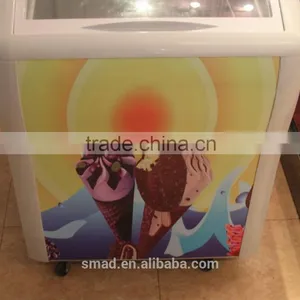 Smad Factory Mechanical 300liter Refrigerated Chest Freezer thumbnail-2